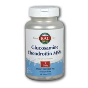  MSM Plus ( Glucosamine Chondroitin & MSM ) 60 Tablets Kal 
