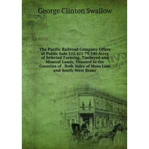   Sides of Main Line and South West Branc George Clinton Swallow Books