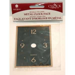   Wide Metal Self Adhesive Clock Face #27278 New