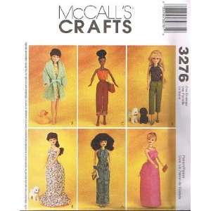  Mccalls Crafts 3276 Doll Patterns Arts, Crafts & Sewing