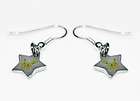 pokemon picachu stainless steel star earrings  