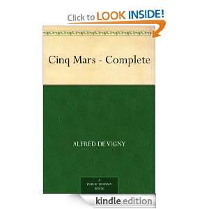 Cinq Mars   Complete Alfred de Vigny  Kindle Store