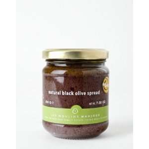 Les Moulins Mahjoub Organic Black Olive Spread  Grocery 
