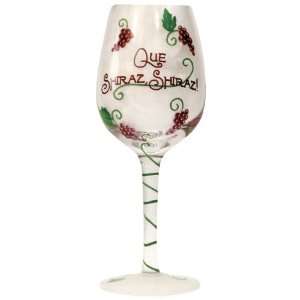  Westland Giftware 9 Inch Shiraz Wine Glass, 15 Ounce 