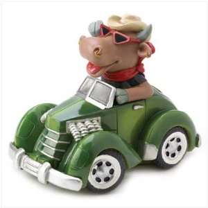  Cow In Green Cord Bank Toys & Games