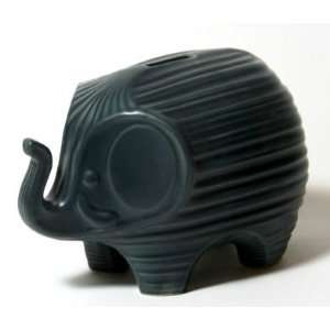   Adler Midnight Elephant Piggy Money Coin Bank 