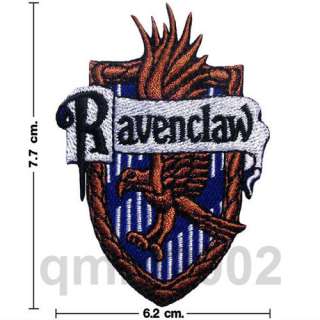  Harry Potter House Crest Iron On Patch Badge Magic Fancy Party Custume