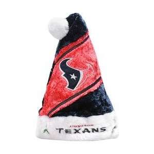  Team Beans Houston Texans Colorblock Santa Hat   Houston 