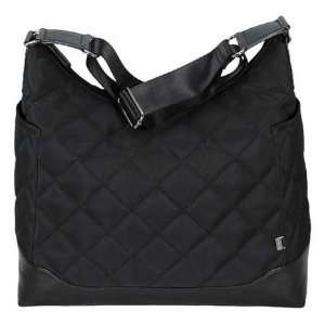  OiOi Diamond Quilted Black Hobo Baby
