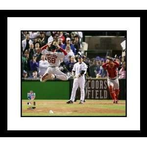 Jonathan Papelbon & Jason Varitek Framed Boston Red Sox 