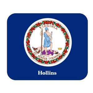 US State Flag   Hollins, Virginia (VA) Mouse Pad 