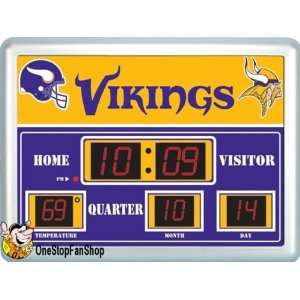  Minnesota Vikings New Scoreboard Clock