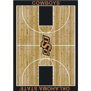  Oklahoma State Cowboys NCAA Homecourt Area Rug by Milliken 