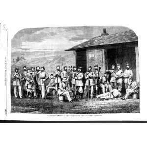  1863 BATTALION TWENTY MIDDLESEX RIFLE VOLUNTEERS ARMY 