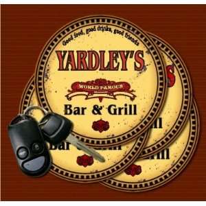  YARDLEYS Family Name Bar & Grill Coasters Kitchen 