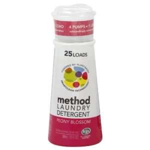 Method, Detergent, Peony Blossom, 25 Load, 10.00 OZ (Pack of 6 