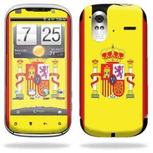   4G T Mobile Cell Phone Skins Spain Flag Cell Phones & Accessories