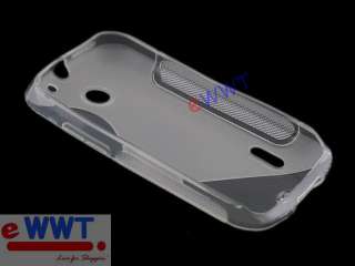for Huawei Sonic U8650 AT&T Fusion U8652 Clear Mixed TPU x Silicone 