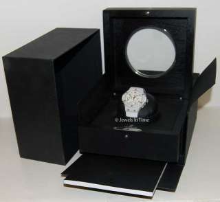 Hublot Big Bang Aspen Chronograph 41mm White NEW Box & Papers JEWELS 