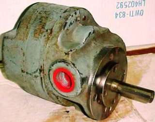 Brown & Sharpe Hydraulic Rotary Gear Pump 713   517  2  