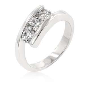  Thats Gorgeous 3 stone Ring, Wedding or Anniversary 