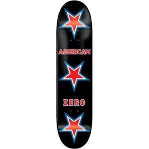  Zero American Zero Assorted Veneers Skateboard Deck   7.62 