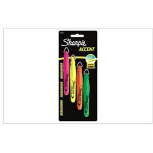    NEWELL CORPORATION SHARPIE ACCENT MINI HIGHLIGHTERS 4 Toys & Games