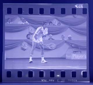 80s Original Ivan Lendl Black & White Tennis Negative  