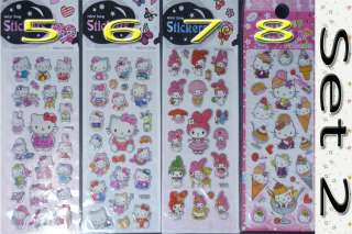 3d Puffy stickers 100s of designs  buy 2 get 1 free offer  