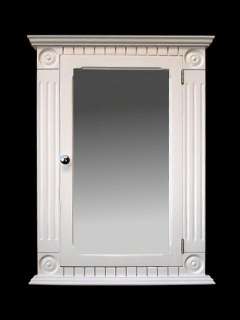 Beautiful Medicine Cabinet / Recessed / White Roceta  