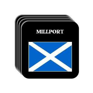 Scotland   MILLPORT Set of 4 Mini Mousepad Coasters