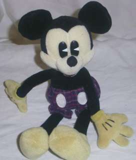 Pie Eye Mickey Mouse Bean Bag Disney Gund doll  