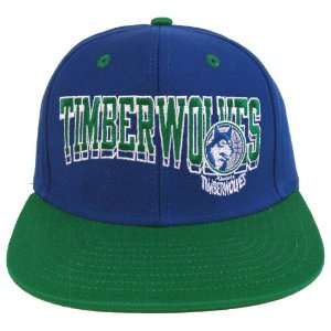  Minnesota Timberwolves Retro SL Snapback Cap Hat 