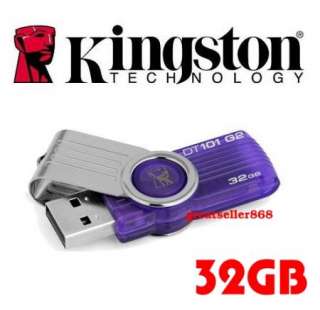 Kingston 32GB 32G 32 G GB DT101G2 DT 101 G2 USB Drive  