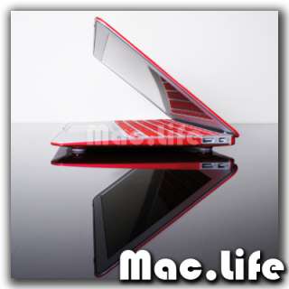 METALLIC RED Hard Case Cover for Macbook Air 11 A1370  
