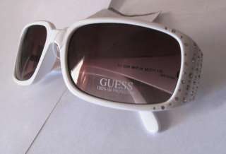 NWT Authentic GUESS GU6268 White Womens Sunglasses $80.00  