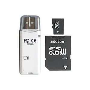4GB microSDHC (Secure Digital High Capacity) Card with Reader (CIS C 