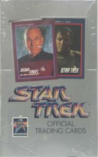 Impel Star Trek Official Trading Cards Series I Box  