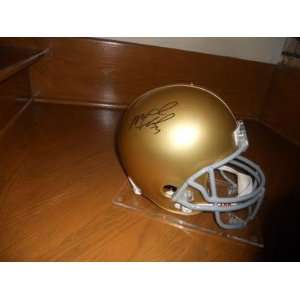  Michael Floyd autographed Notre Dame Irish F/S helmet 