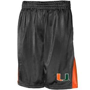  Miami Hurricanes Charcoal Patriot Workout Shorts Sports 