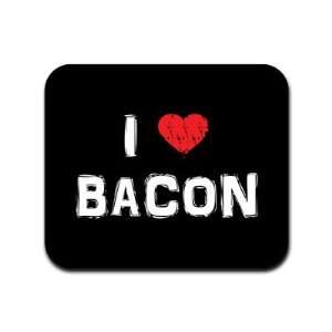  I Love Bacon Mousepad Mouse Pad Electronics