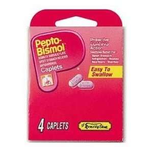  Pepto Bismol Caplets Travel Packs 12x4 Pk Health 