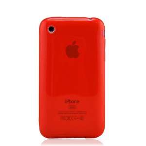  iPhone 3GS and iPhone 3G Glossy Pond Ripples Skin (Red 
