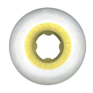   Core Wheel Size 55/Color White with Ice Yellow Core