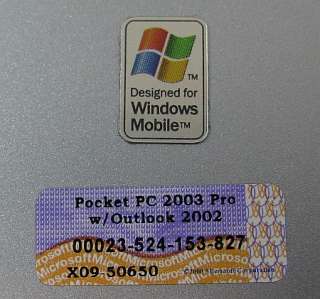   Rx3115 Pocket PC 2003 Pro w/Outlook 2002 NO BOX 829160618241  