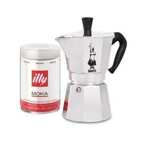 Illy Ground Roasted Coffee for Moka Machines  Grocery 