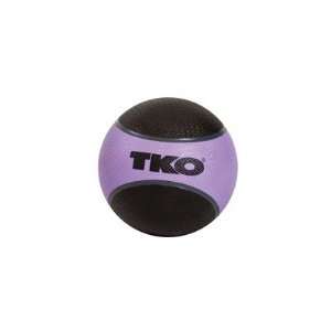 TKO Sports Rubber Medicine Ball 509RMB Weight / Color 12 lbs / Orange 