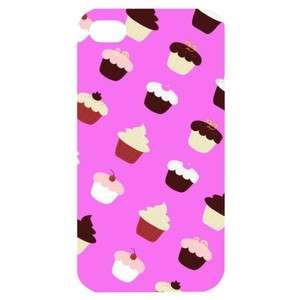 NEW Cup Cakes Image in iPhone 4 or 4S Hard Plastic Case Cover  