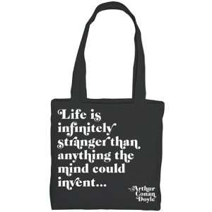  Quotable Life Is Infinitely Stranger Tote Bag