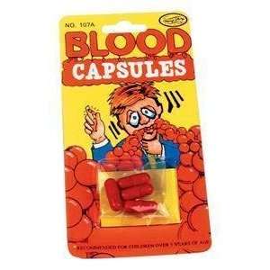  BLOOD CAPSULES   Joke / Prank / Gag Gift Toys & Games